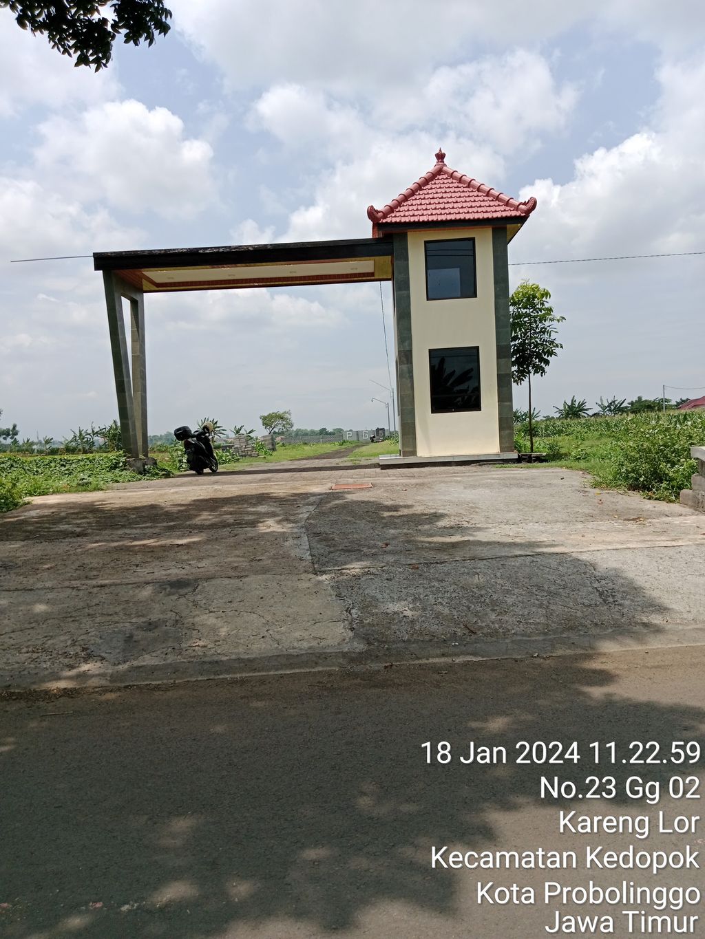 foto gerbang perumahan PERUM PESONA GRIYA MUKTI