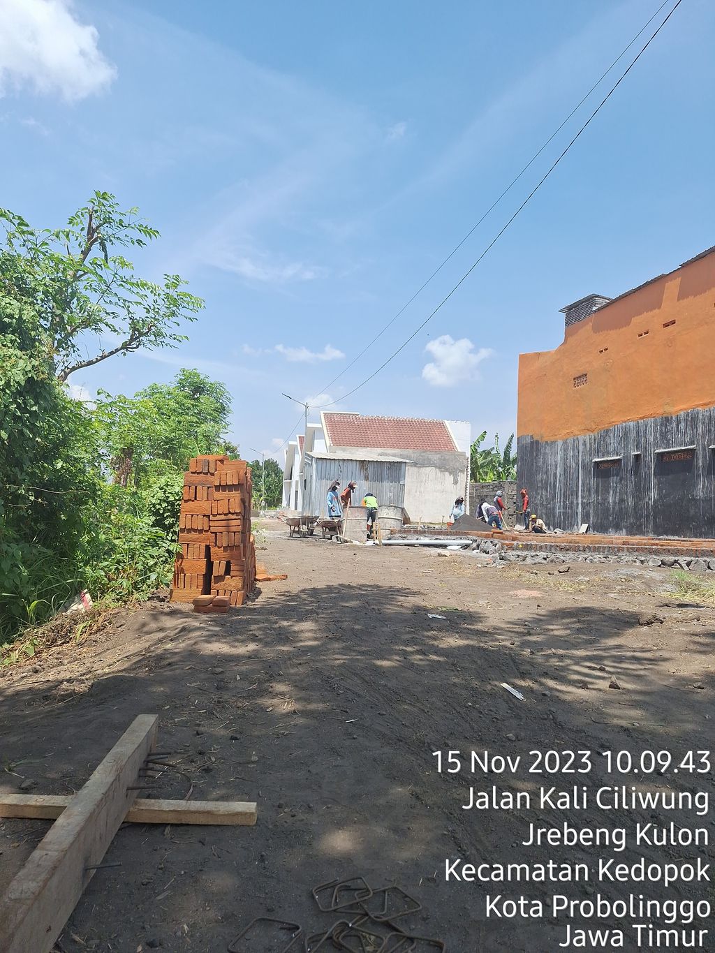 foto posisi tengah perumahan CAHAYA RESIDENCE INDRAGIRI