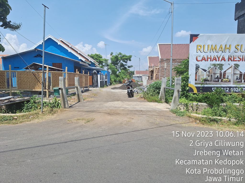 foto gerbang perumahan CAHAYA RESIDENCE INDRAGIRI