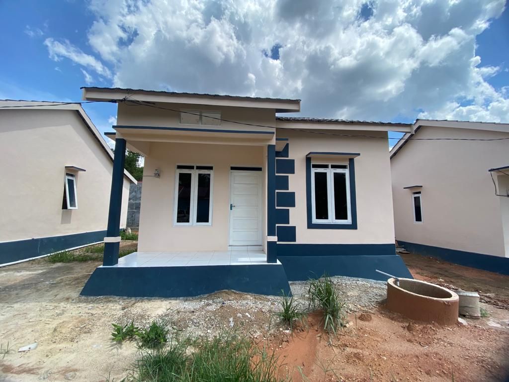 foto tampak rumah tipe 36 perumahan ALYA PONDOK ASRI