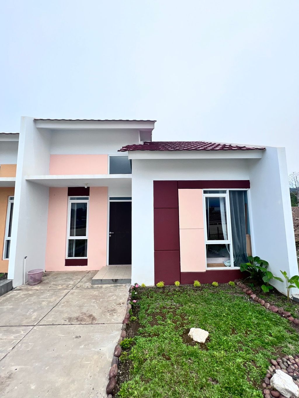 foto tampak rumah tipe 36/72 perumahan PUSPA GRIYA thp2