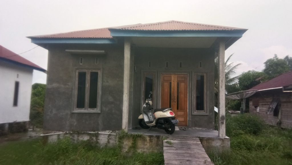 foto contoh rumah perumahan Permata Ungu Dua