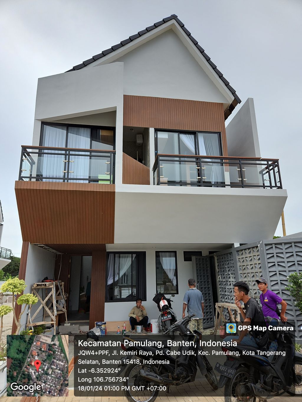 foto contoh rumah perumahan Balboa Estate Pondok Cabe Hillside