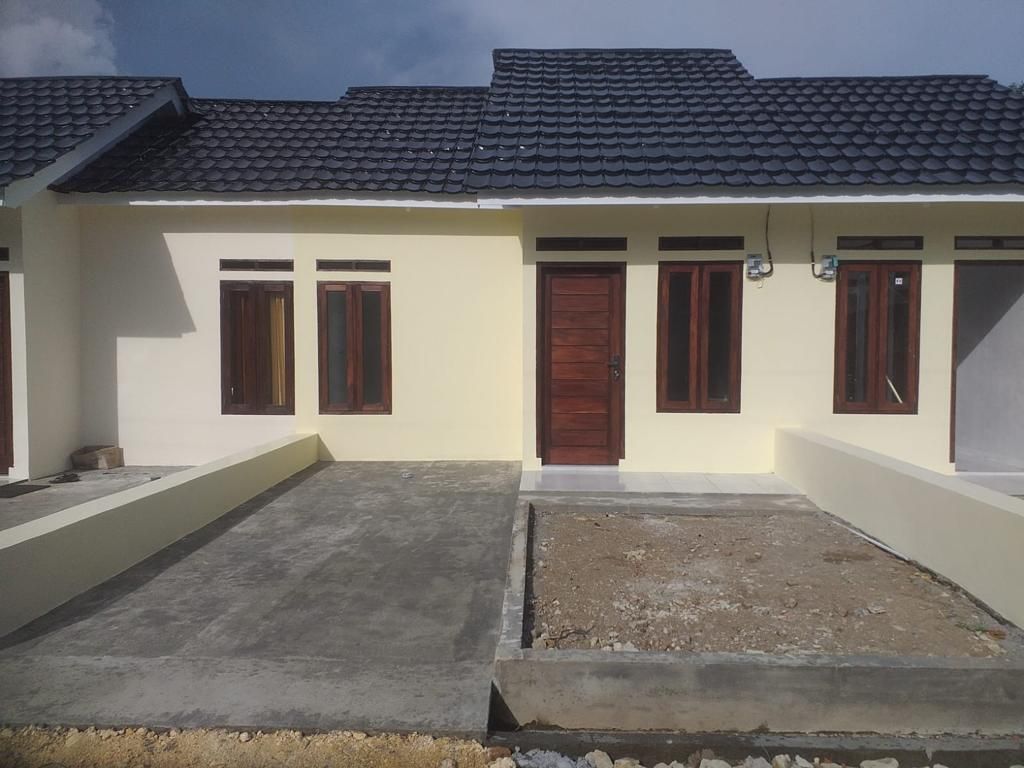 foto tampak rumah tipe 30/66 (PMK 2024) perumahan Grand Parigi Tahap 3