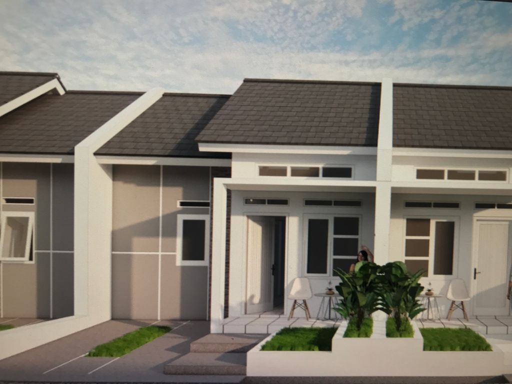 foto contoh rumah perumahan Langgeng Asri Residence
