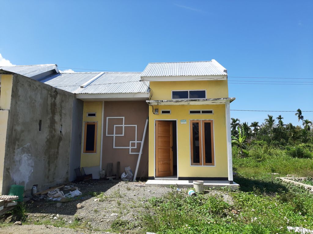 foto tampak rumah tipe 36/82 (2024) perumahan PERUMAHAN WAHARIA PERMAI