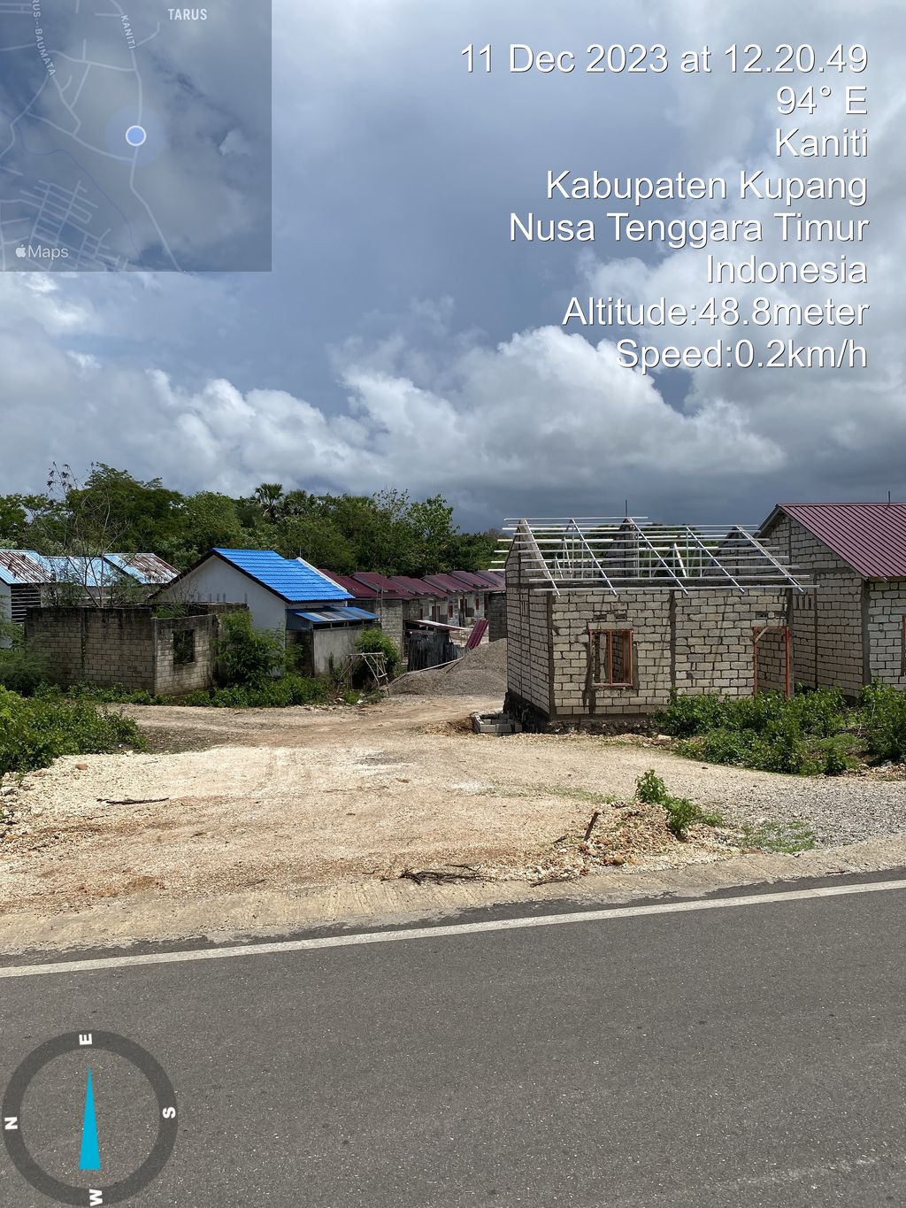 foto gerbang perumahan Tarus Regency