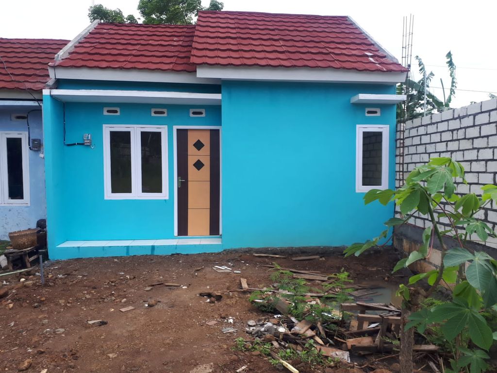 foto tampak rumah tipe 30/72 perumahan PURING PERMAI TAMBAHARJO