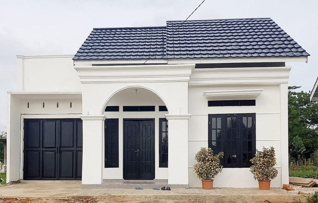 foto tampak rumah tipe 36 perumahan PURI INDAH RESIDENCE