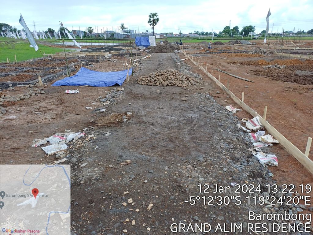 foto posisi tengah perumahan GRAND ALIM RESIDENCE