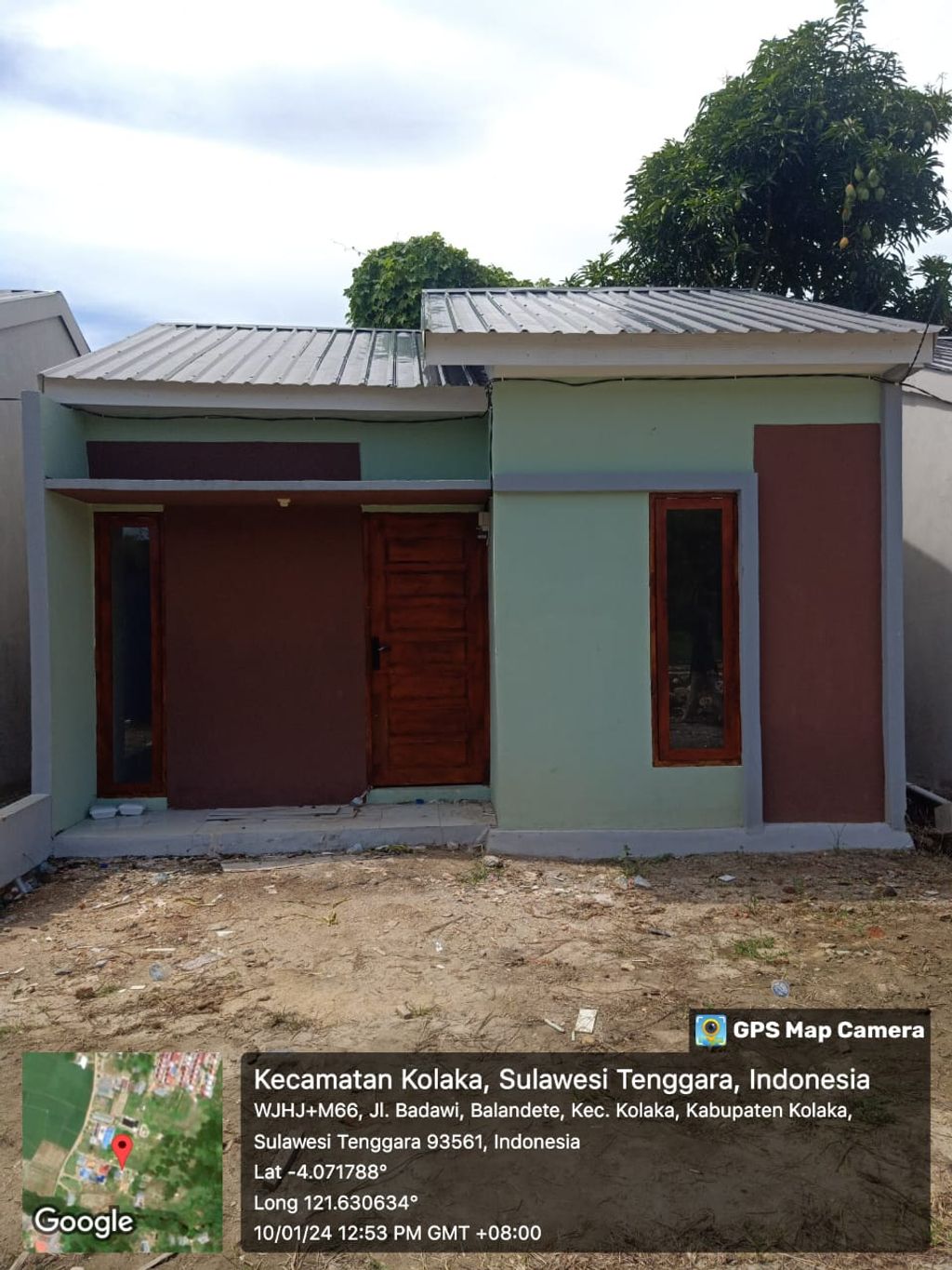 foto tampak rumah tipe 36 perumahan GRIYA TANAH JAYA