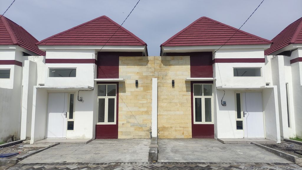 foto posisi tengah perumahan Azzahra City Juanda