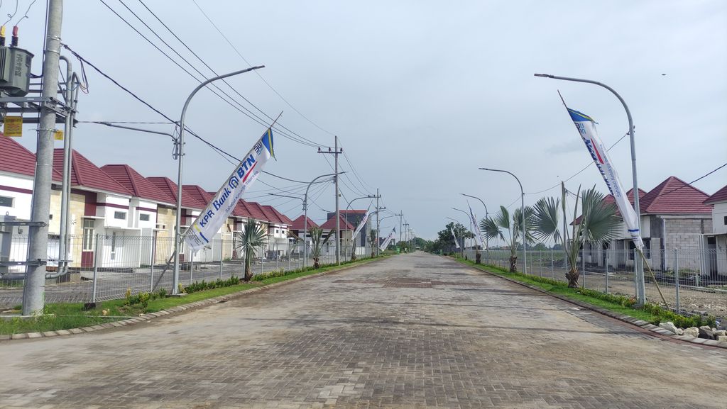 foto contoh rumah perumahan Azzahra City Juanda