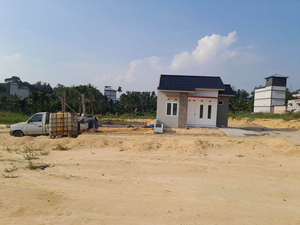 foto posisi tengah perumahan CEMPAKA SOREK RESIDENCE
