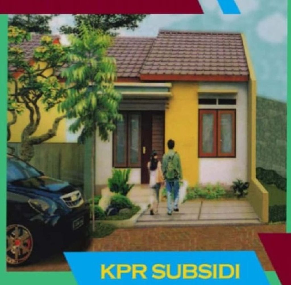 foto tampak rumah tipe 32/90 perumahan GRAHA MANASA 2