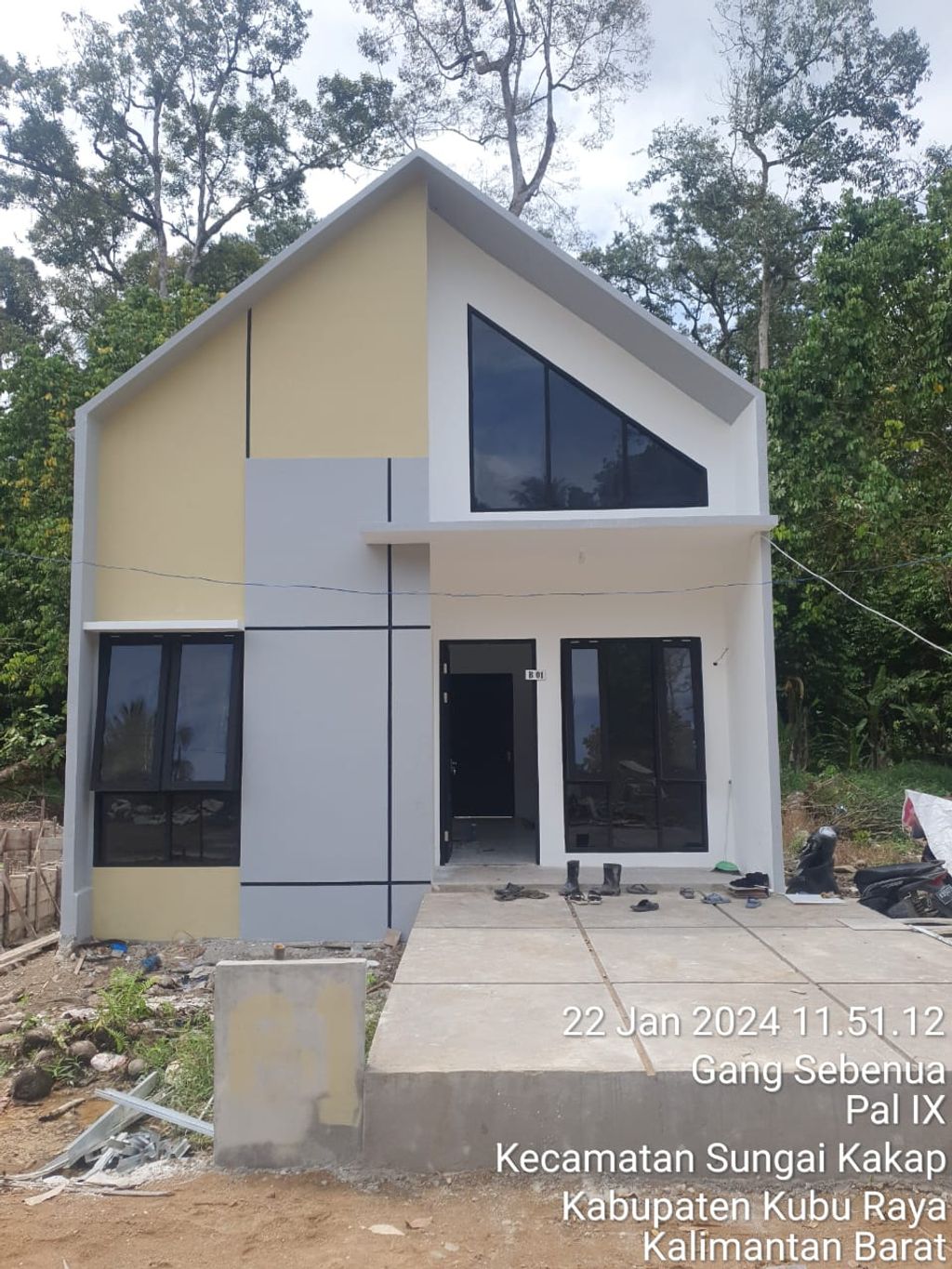 foto contoh rumah perumahan Grand Galan