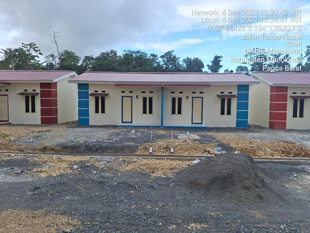 foto tampak rumah tipe 36 perumahan Sogun Permai 6