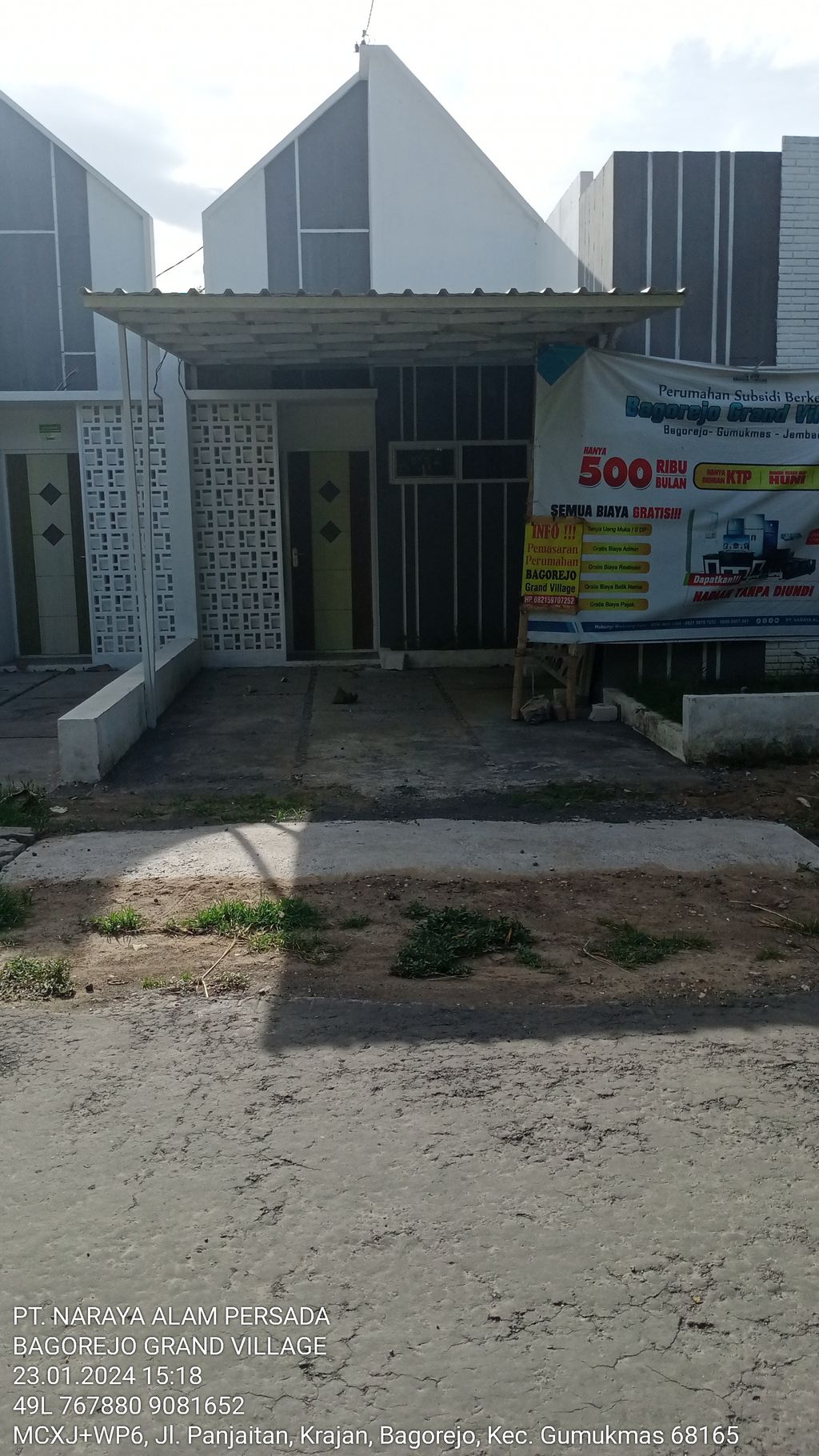 foto contoh rumah perumahan BAGOREJO GRAND VILLAGE