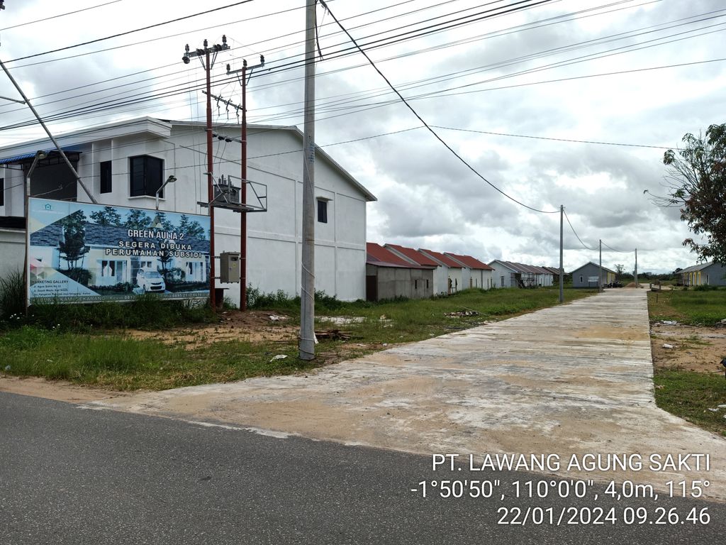 foto gerbang perumahan GREEN AULIA 2