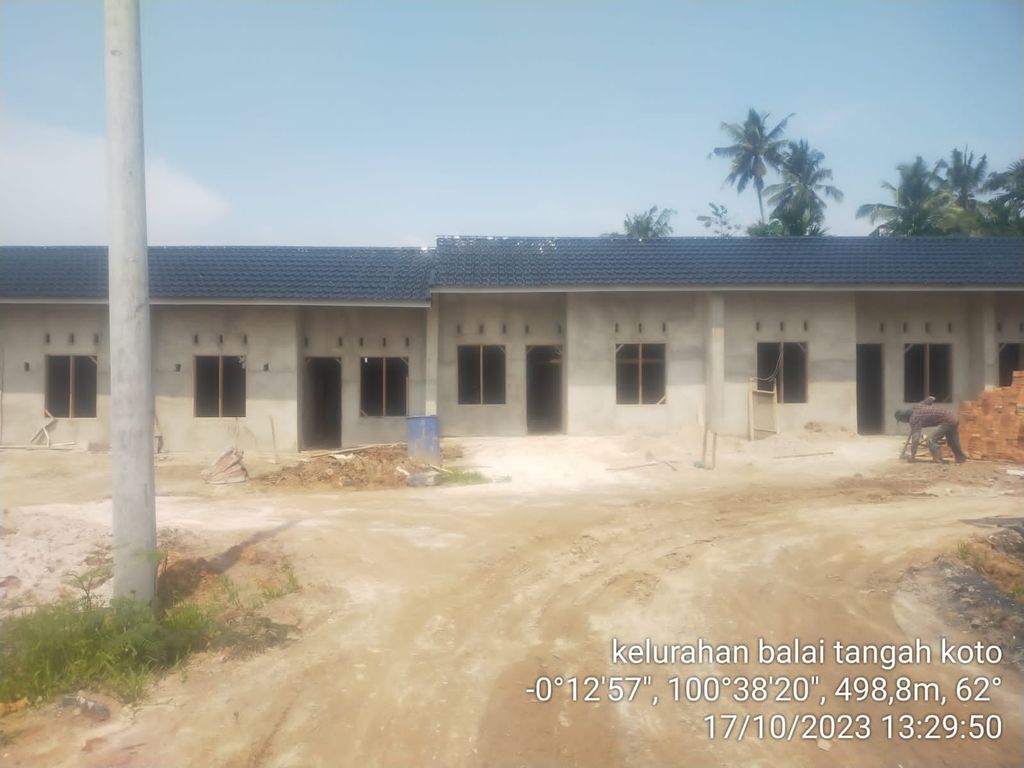 foto tampak rumah tipe 36 perumahan GRAND MADINAH REGENCY