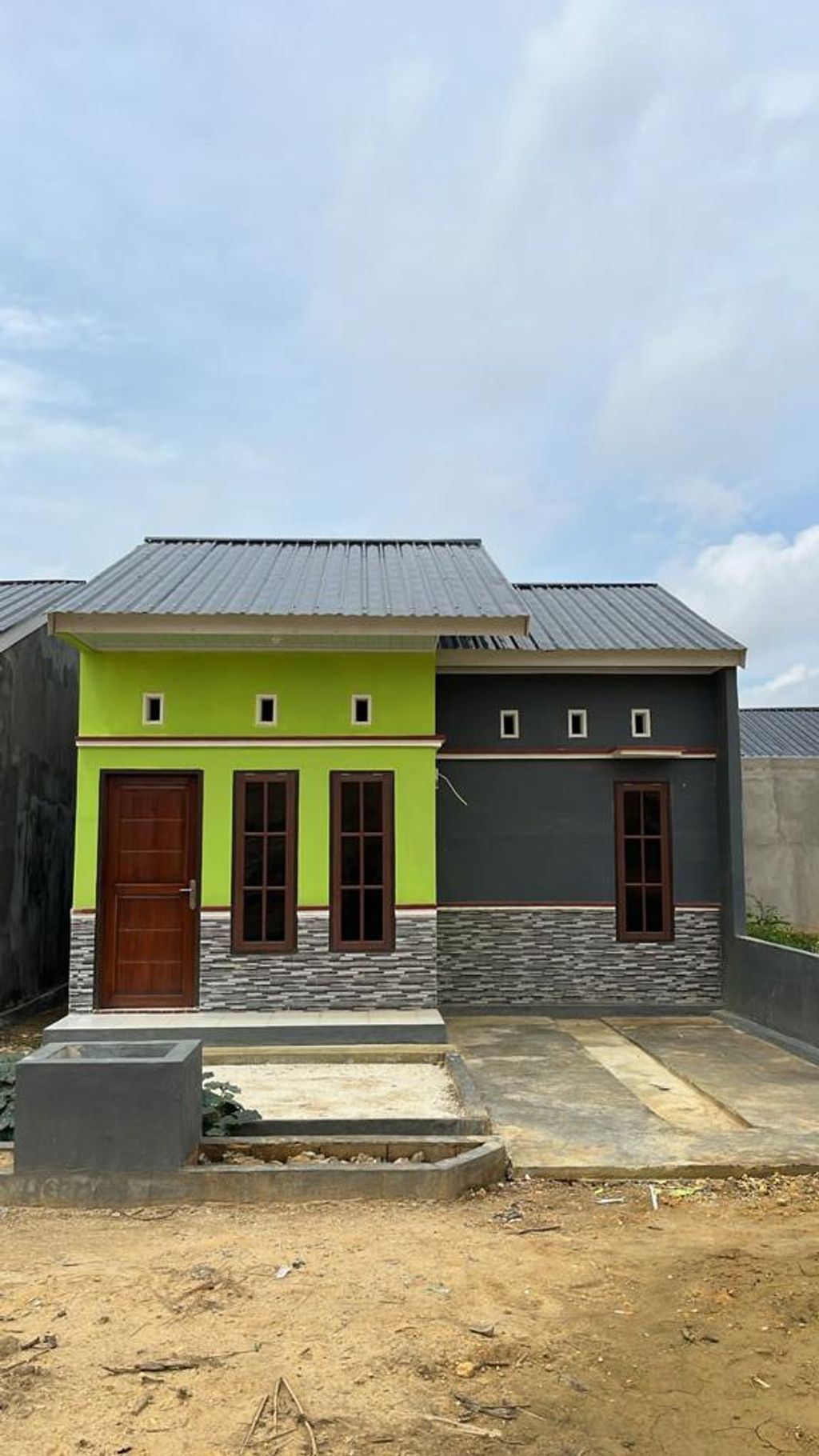 foto tampak rumah tipe 36 perumahan PURI TAMAN KENDARI TAHAP 2