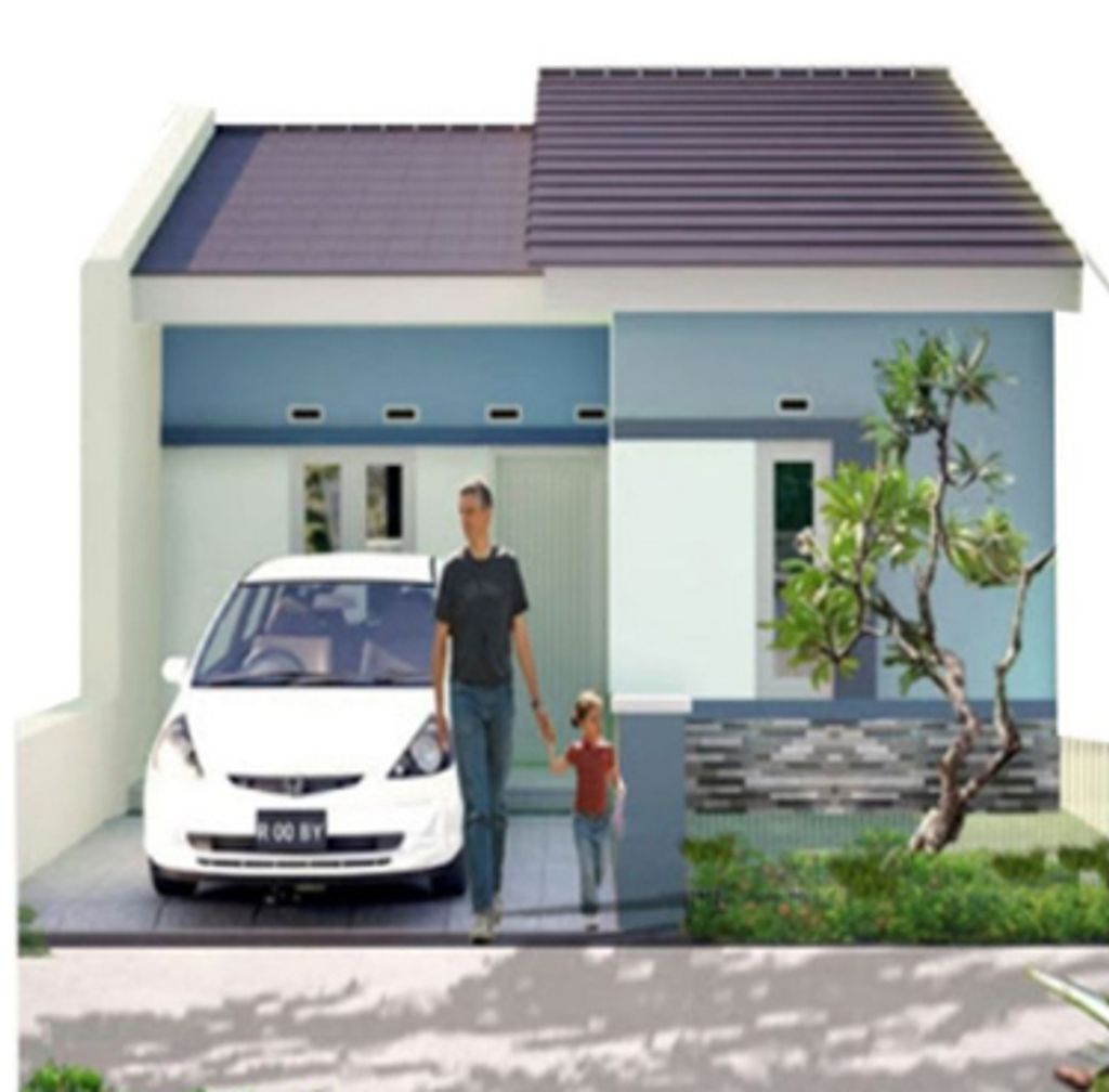 foto tampak rumah tipe 36 perumahan BUKIT MEDINA INDAH 2