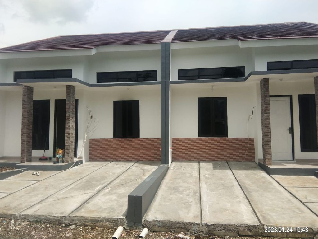 foto tampak rumah tipe Standar perumahan Perumahan Bumi Ciomas Asri