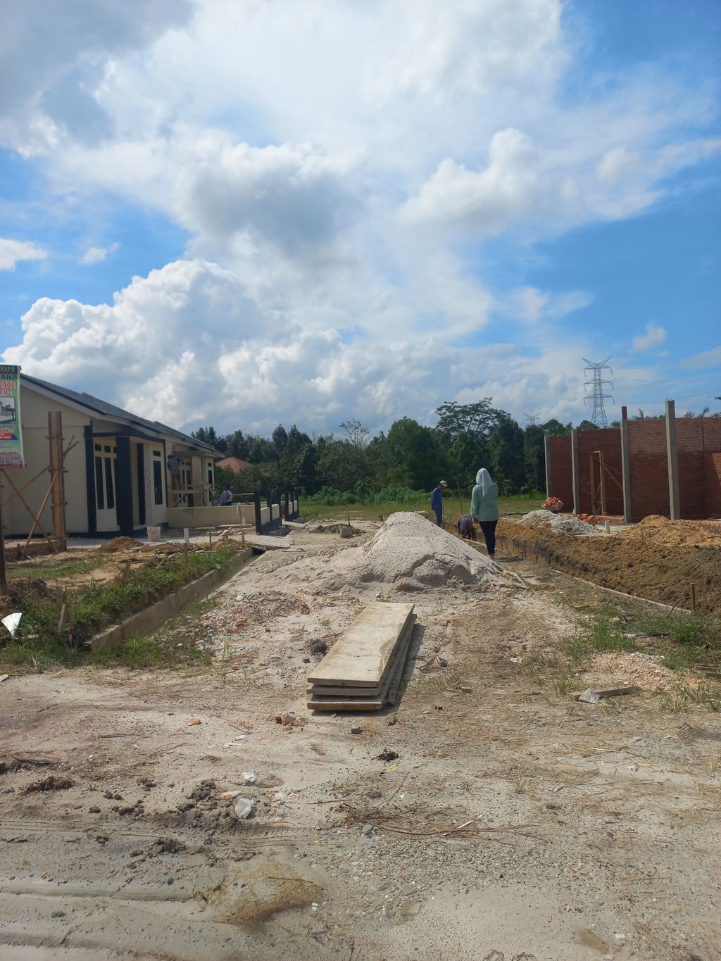 foto posisi tengah perumahan SRP II RESIDENCE