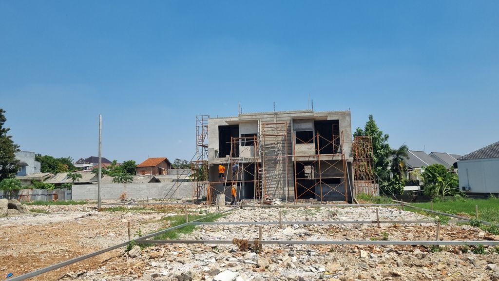 foto gerbang perumahan GRIYA ALEXANDRIA