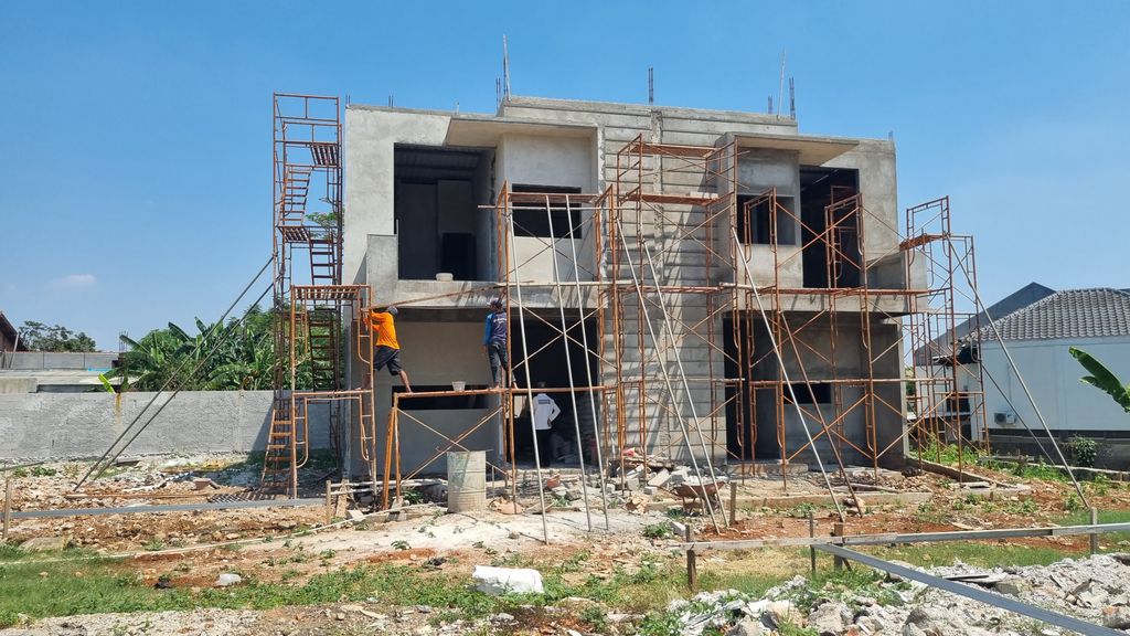 foto contoh rumah perumahan GRIYA ALEXANDRIA