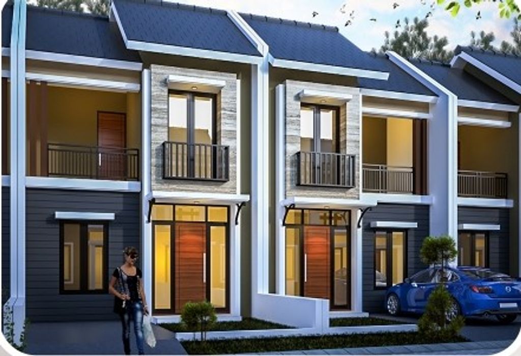foto tampak rumah tipe 61/108D perumahan ALANA REGENCY TAMBAK OSO