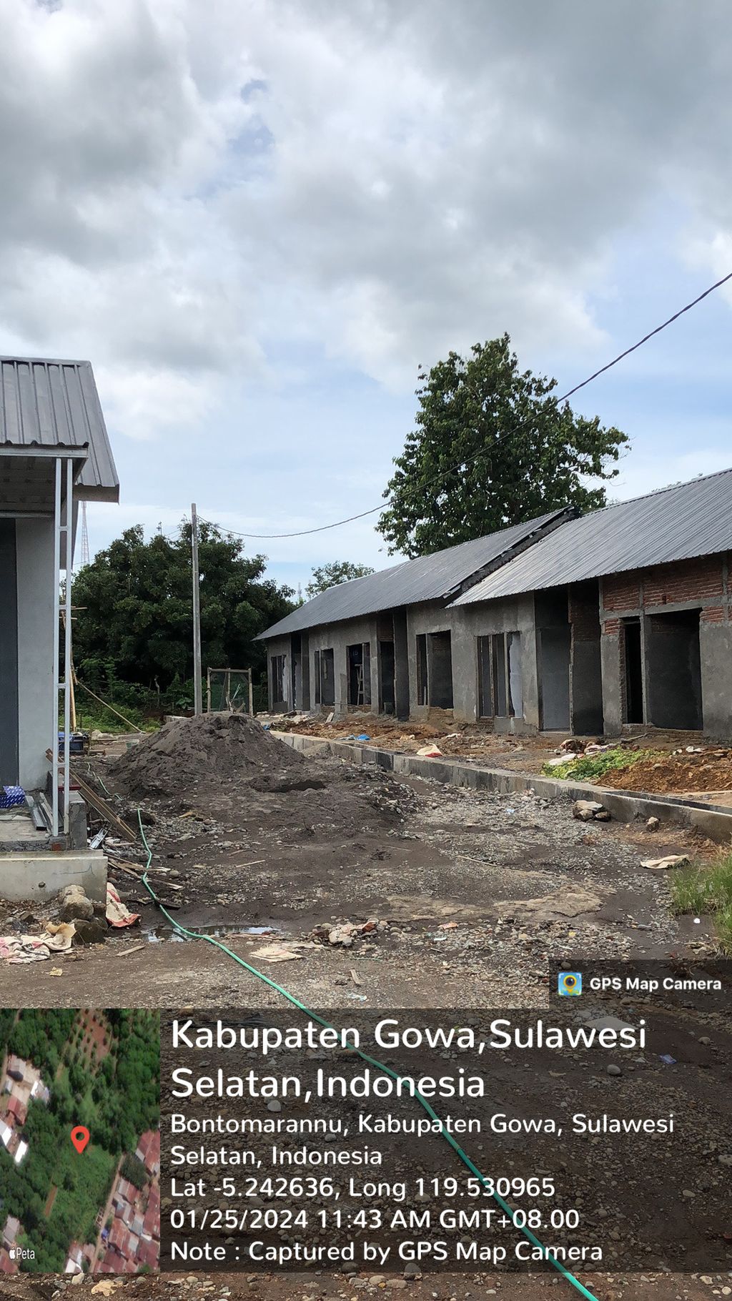 foto posisi tengah perumahan Rumah Renjana Pakatto