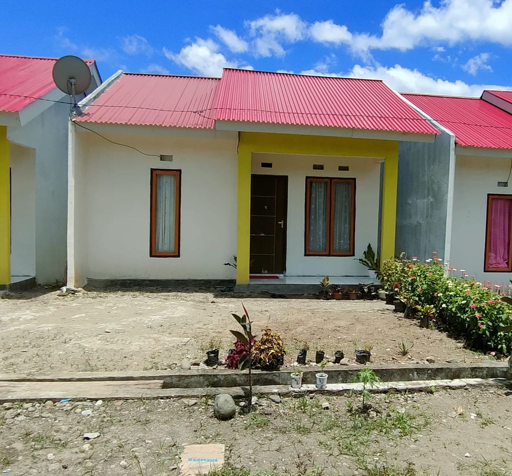 foto tampak rumah tipe subsidi perumahan GRIYA PERMATA INDAH