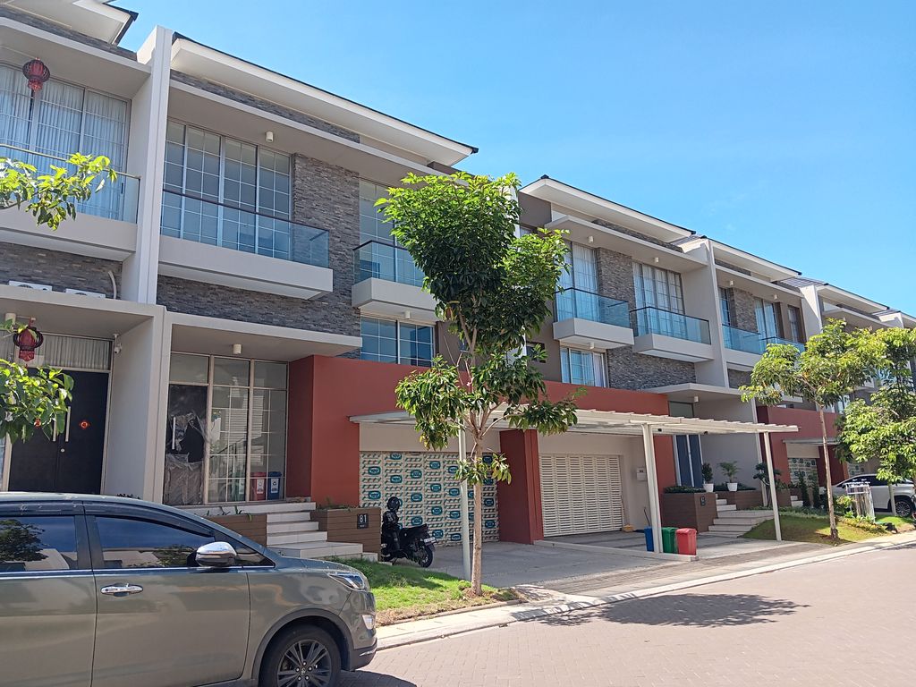 foto denah rumah tipe Lotus perumahan PIK2 - DISTRICT 17