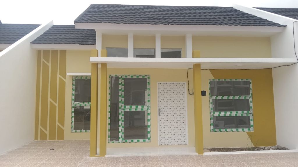 foto tampak rumah tipe Rumah Tinggal 54/100 perumahan Perumahan Insani Regency