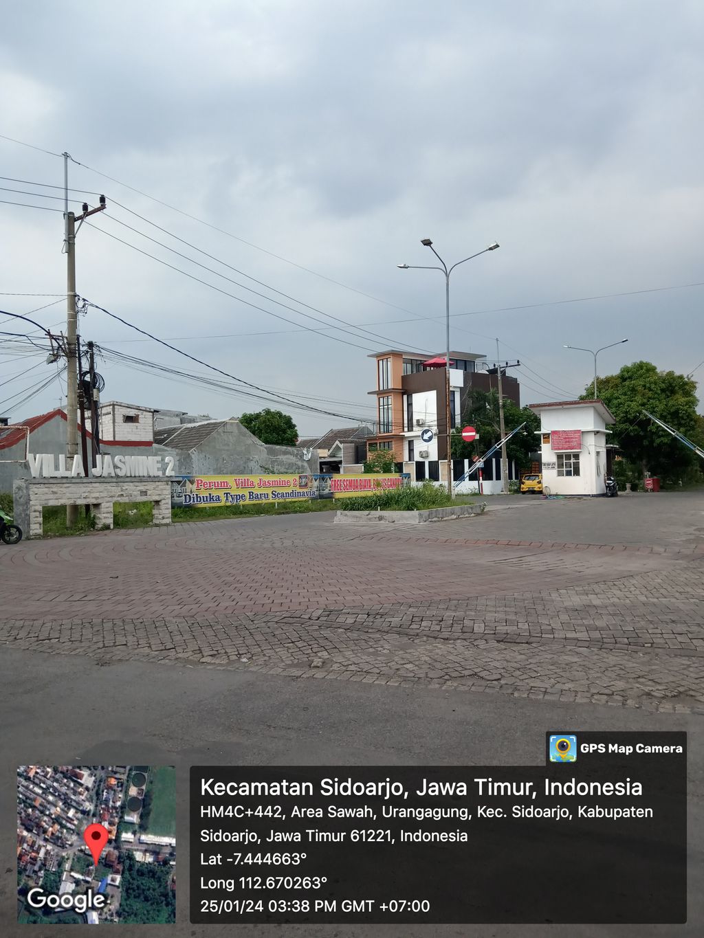 foto gerbang perumahan VILLA JASMINE II