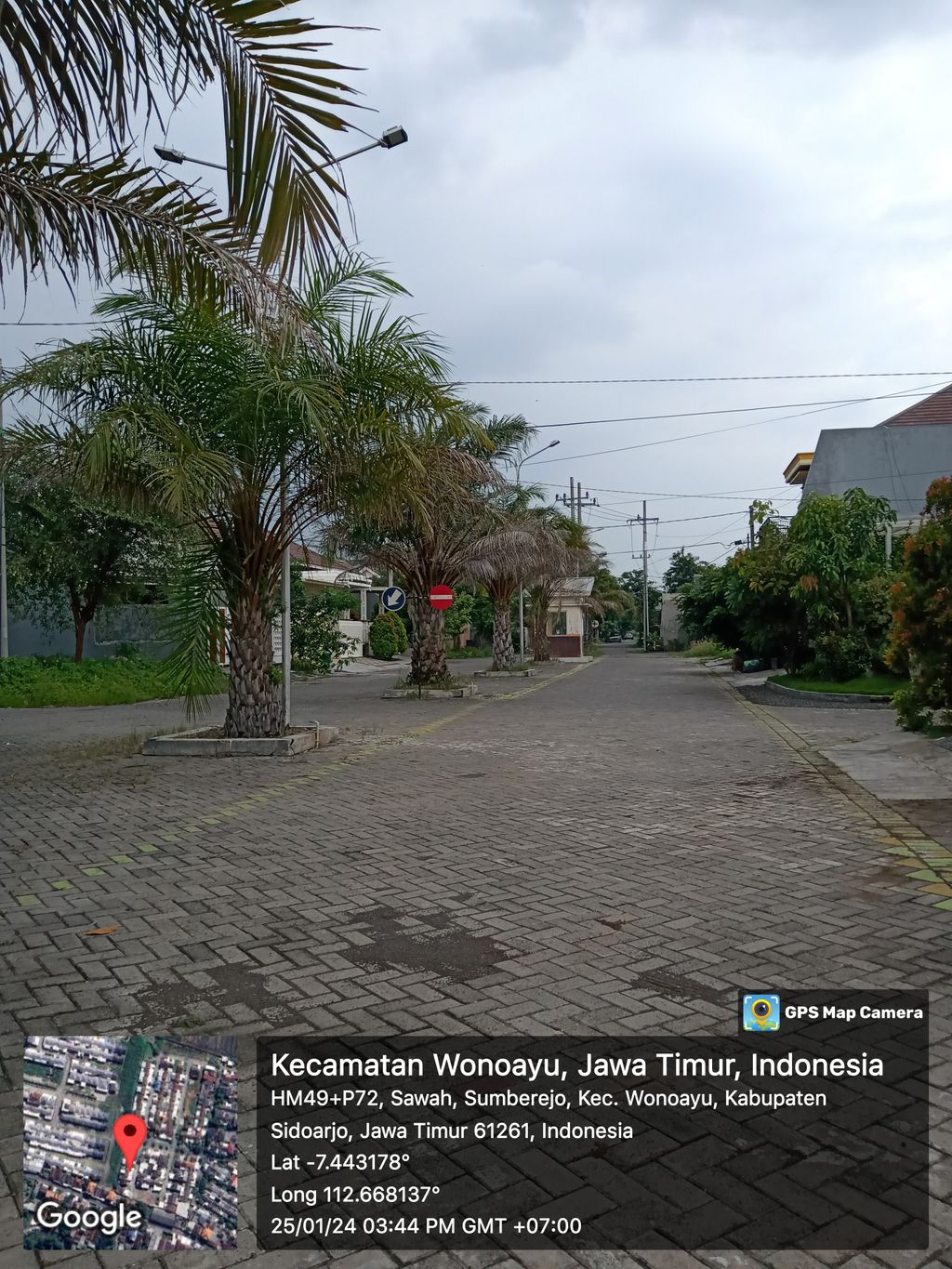 foto posisi tengah perumahan VILLA JASMINE II