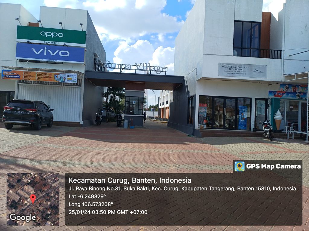 foto gerbang perumahan SUMA VILLAGE