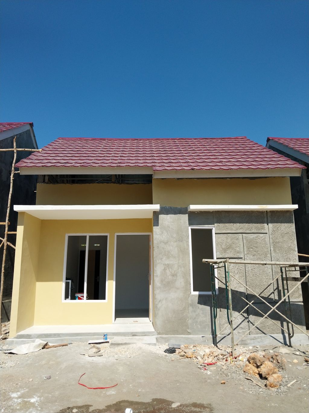 foto contoh rumah perumahan petuk indah kupang tahap 2