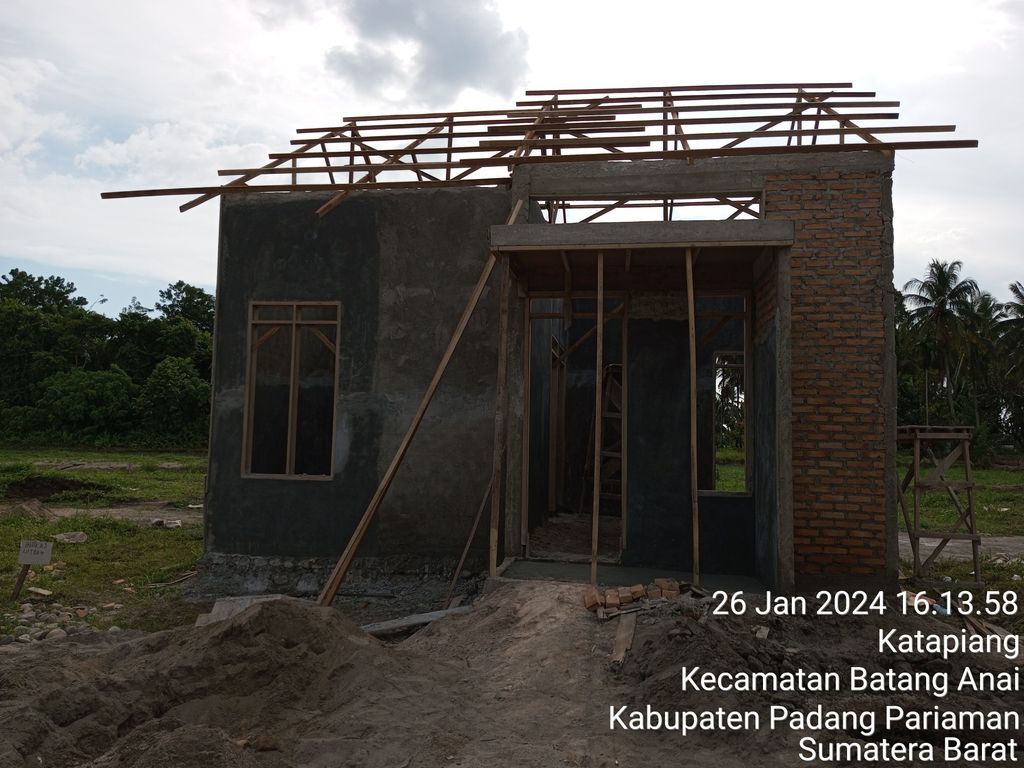 foto contoh rumah perumahan DOFLA LAND 1