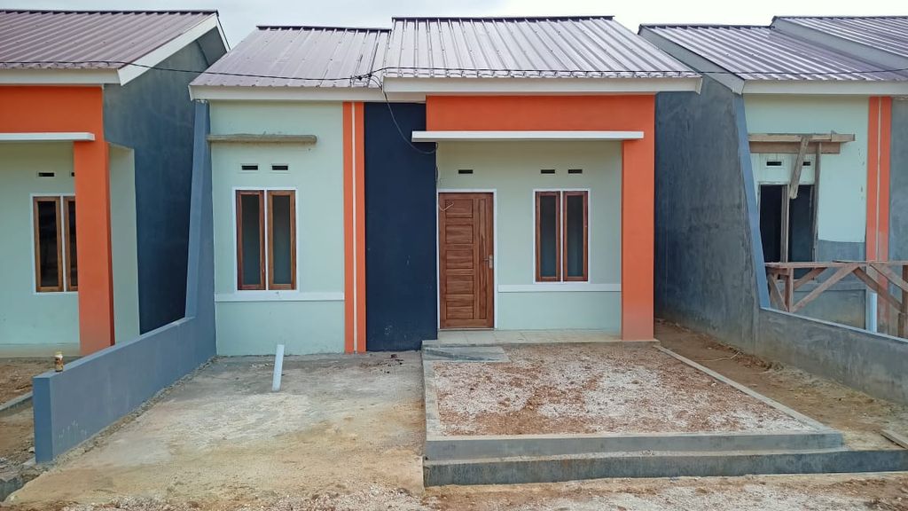 foto tampak rumah tipe 36 (Subsidii) perumahan BUMI ANAWAI LAND