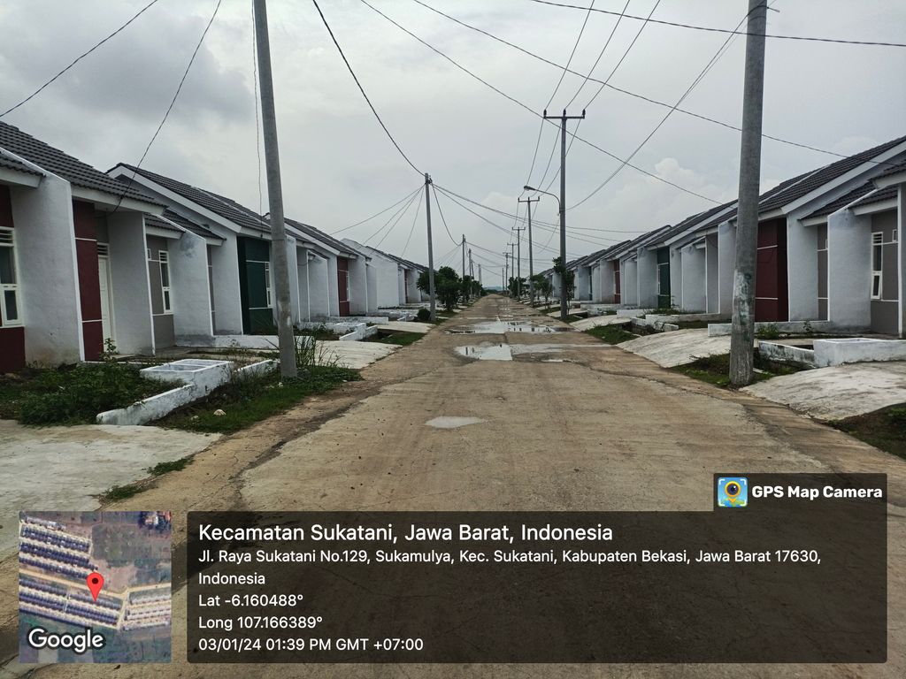 foto posisi tengah perumahan TAMAN SUKAMULYA INDAH TAHAP II