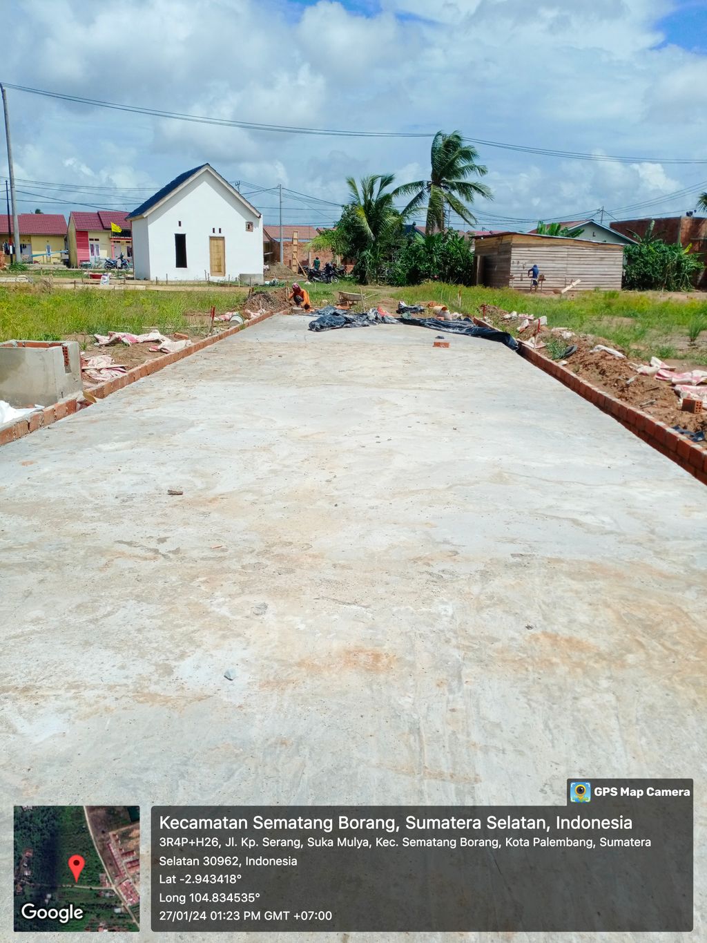 foto posisi tengah perumahan KIRANA RESIDENCE 3
