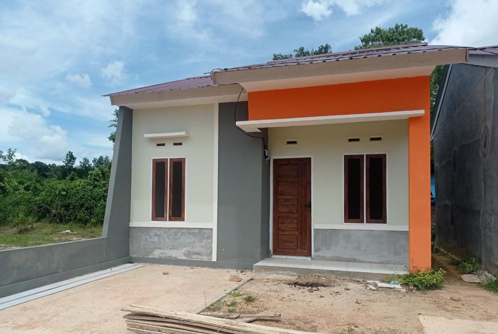 foto tampak rumah tipe 36 (Subsidii) perumahan Anova Garden 2