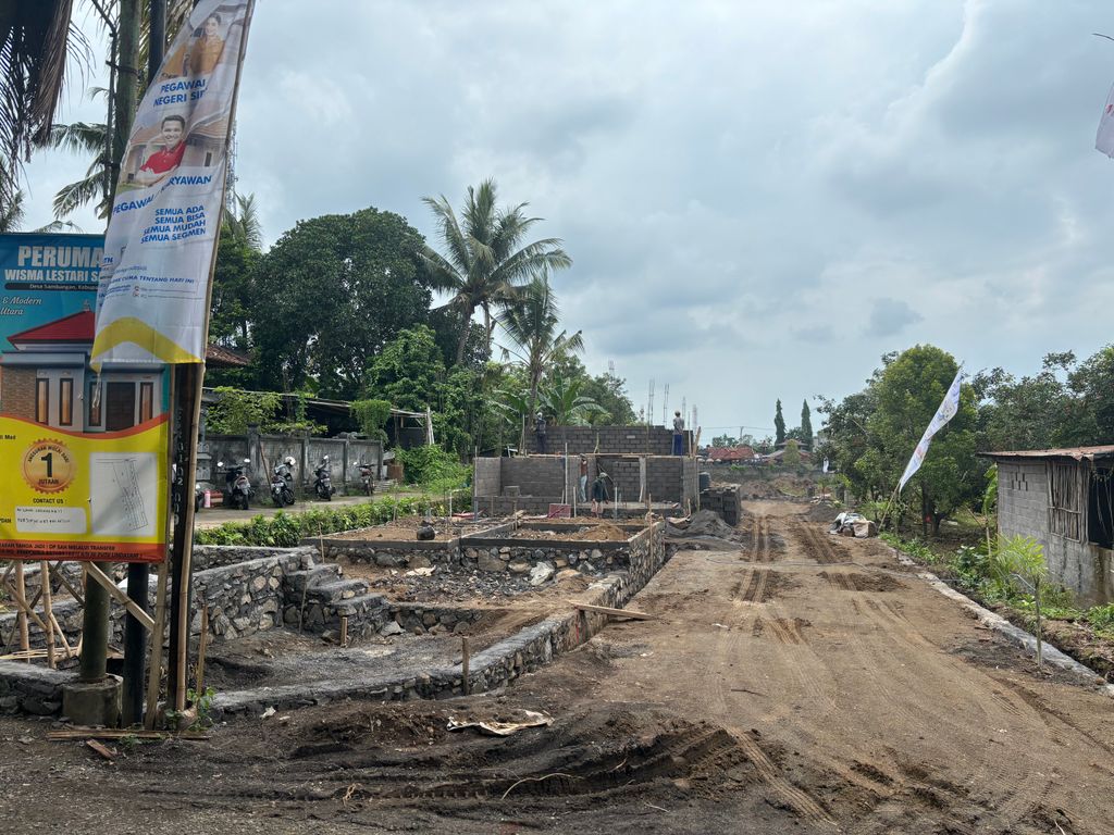 foto gerbang perumahan WISMA LESTARI SAMBANGAN