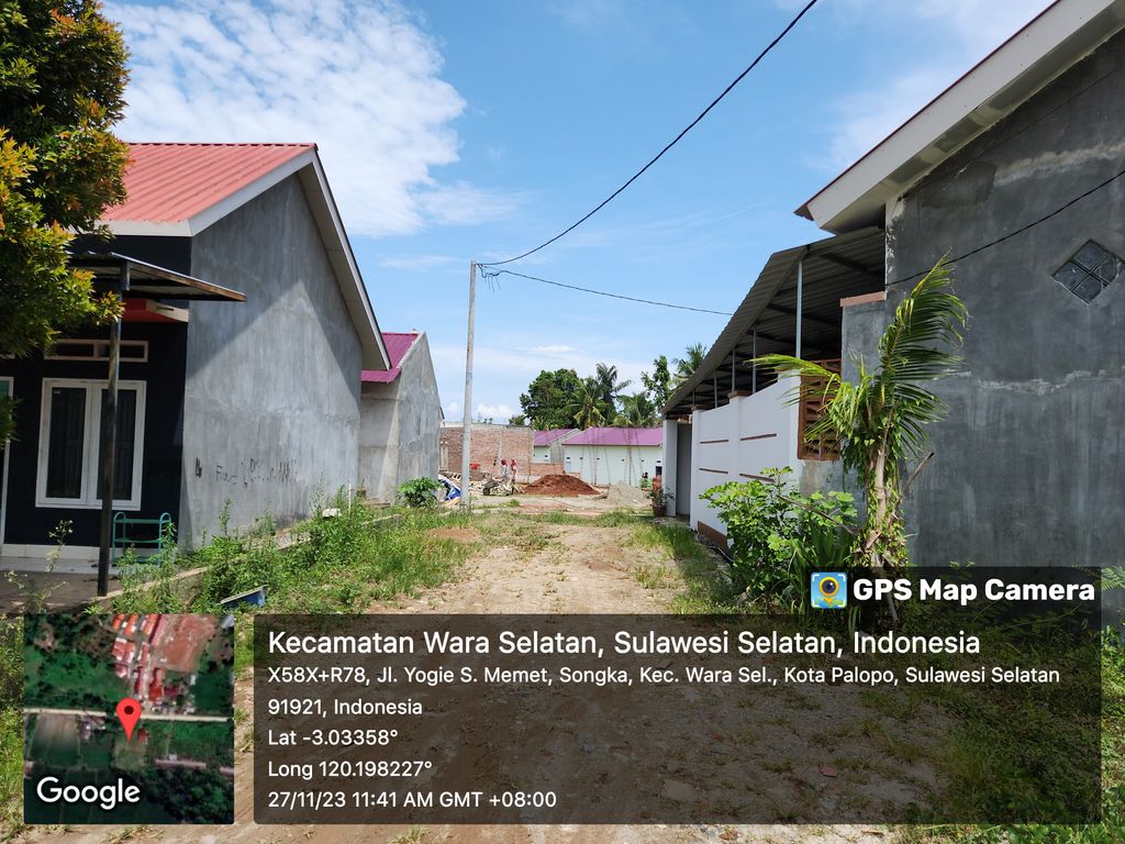 foto posisi tengah perumahan THE JIRANA PERMAI