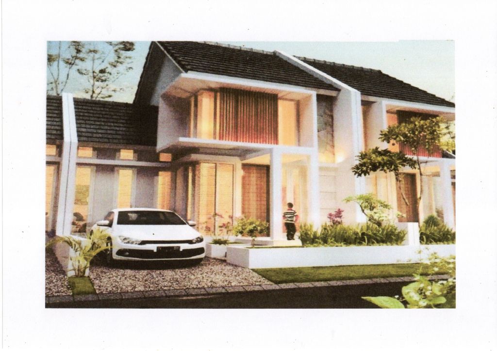 foto tampak rumah tipe Non Standar perumahan Perumahan Bumi Ciomas Asri