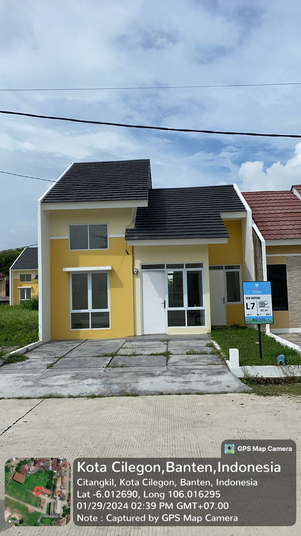 foto contoh rumah perumahan KIRANA PERMATA CILEGON