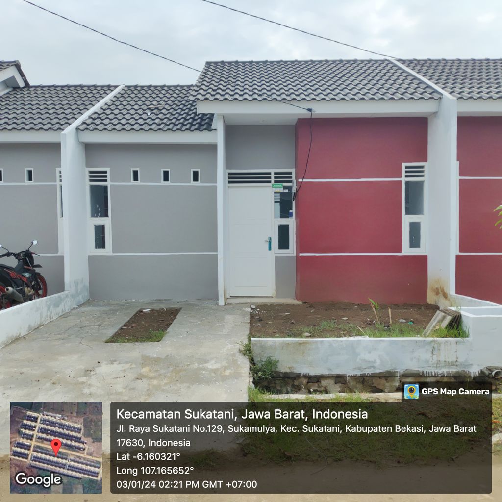 foto tampak rumah tipe 29/60 perumahan TAMAN SUKAMULYA INDAH TAHAP II