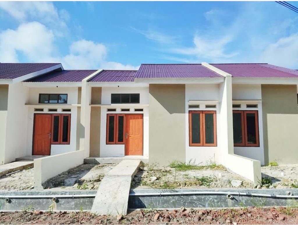 foto tampak rumah tipe 36D perumahan Griya Cipta Persada